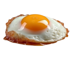 Fry with egg in png