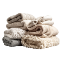 Towel bundle or Stack of towel in png