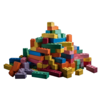 Toys puzzle stack in png