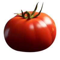 Red tomato in png