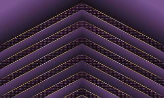 Golden Purple abstract background for social media design vector