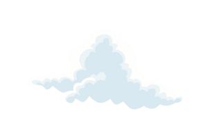 blanc des nuages avec transparent Contexte png