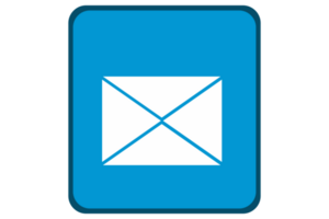 la toile bouton icône - courrier bouton png