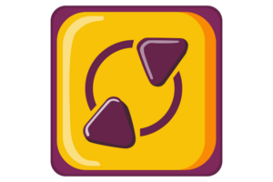 Music and Video Player button - Repeat Button png