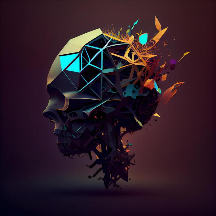Abstract Skull Stock Photos, Images and Backgrounds for Free Download