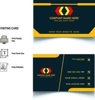 visiting card design vector