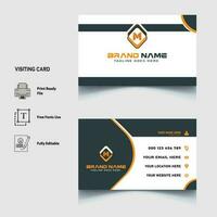 visiting card design vector