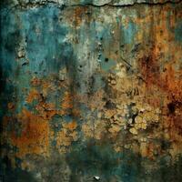 Background with rusty metal texture, rust, and oxidised metal. Rust Paint Grunge Texture. outdated metal iron panel. photo