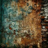 Rust Paint Grunge Texture Background photo