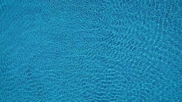 Topview from a drone over the surface of the pool video