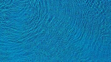 Topview from a drone over the surface of the pool video