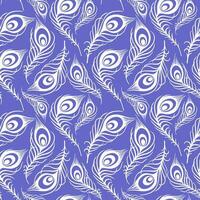 bright seamless pattern of blue-violet and black-and-white butterflies on a black background, texture, design photo