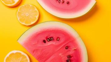 Watermelon background. Illustration photo