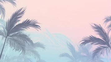 Summer tropical background. Illustration photo