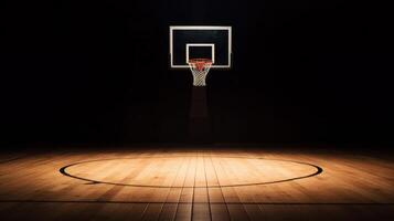 Basketball sport background. Illustration photo