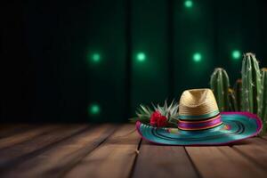 Mexican holiday background. Illustration photo