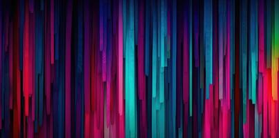 Colorful neon line background. Illustration photo