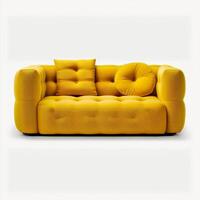 Modern sofa isolated. Illustration photo