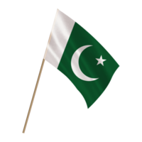 aislado nacional bandera de Pakistán png