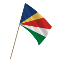 geïsoleerd nationaal vlag van Seychellen png