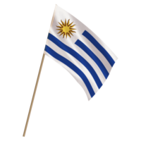 isoliert National Flagge von Uruguay png