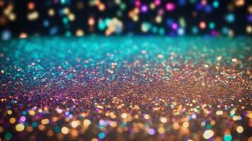 Glitter confetti background. Illustration photo