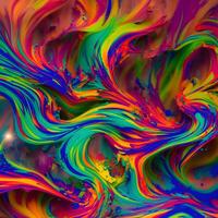 Abstract multicolor swirling background, Abstract colorful background with spiral, photo