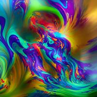 Abstract multicolor swirling background, Abstract colorful background with spiral, photo