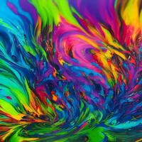 Abstract multicolor swirling background, Abstract colorful background with spiral, photo