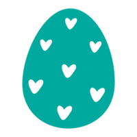 Easter decorated egg PNG