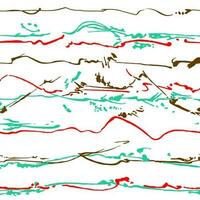 Colourful abstract pattern design vector suitable for fabric, paper wrap and other needs