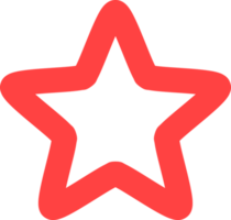 star illustrations, single star png