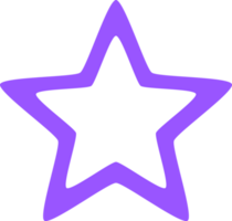 star illustrations, single star png