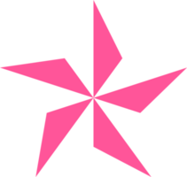 Star Illustrationen, Single Star png