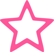 star illustrations, single star png