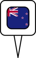 New Zealand flag pin place icon. png