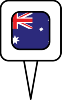 Australia flag pin place icon. png