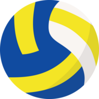volleyball flat element, sports element. png