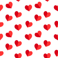 seamless red heart png