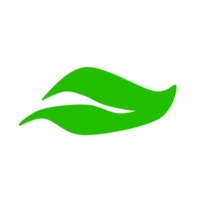 Green leaf icon png