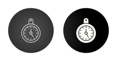 icono de vector de reloj de pared