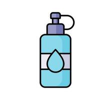 water bottle icon vector design template simple and modern