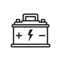 battery icon design vector template