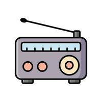 radio icon vector design template simple and modern