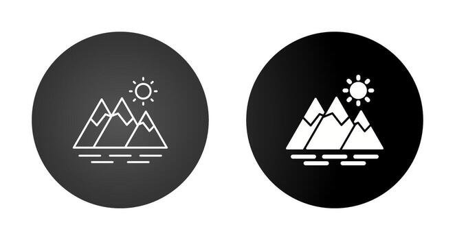 Mountain Vector Icon