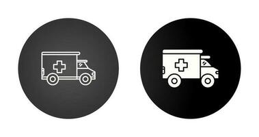 icono de vector de ambulancia