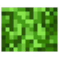 Grass pixel art.The concept of games background. Vector illustration