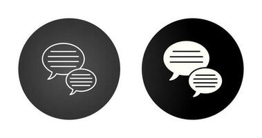 Speech Bubble Vector Icon