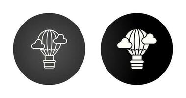 Hot Air Balloon Vector Icon