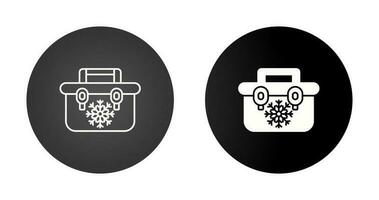 Portable Fridge Vector Icon